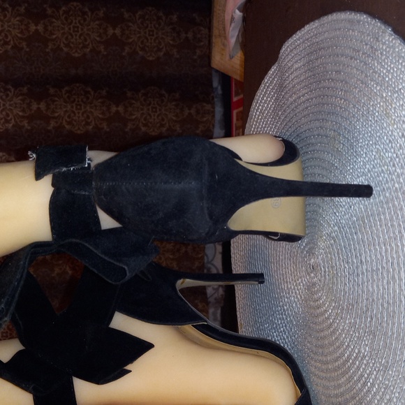 Bai Beiai sz 39 designer stiletto sexy bow - Picture 3 of 8